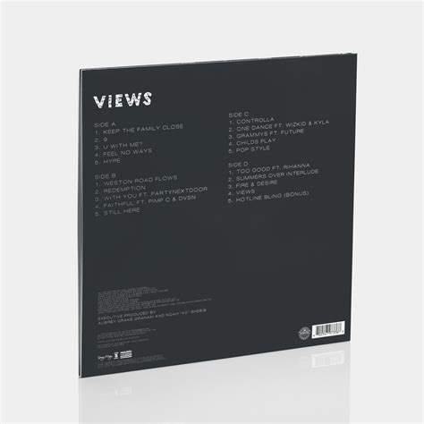 Drake Views 2xlp Vinyl Record