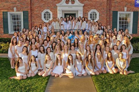 Our Beautiful Tri Delta Chapter At Smu