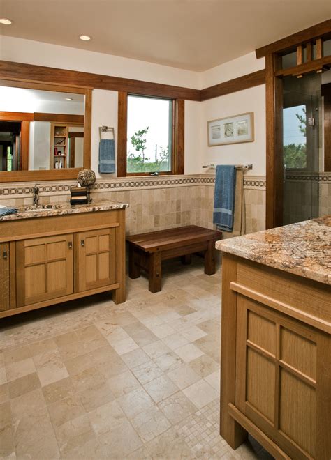 Stunning Craftsman Style Bathroom 18 Photos Jhmrad