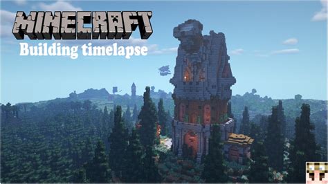 Steampunk Observatory Minecraft Building Timelapse YouTube