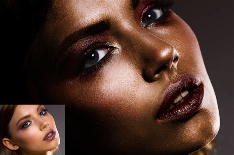 Dark Skin Tone Photoshop Action Invent Actions