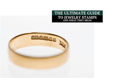The Ultimate Guide To Jewelry Stamps And What They Mean And Philophrosyne