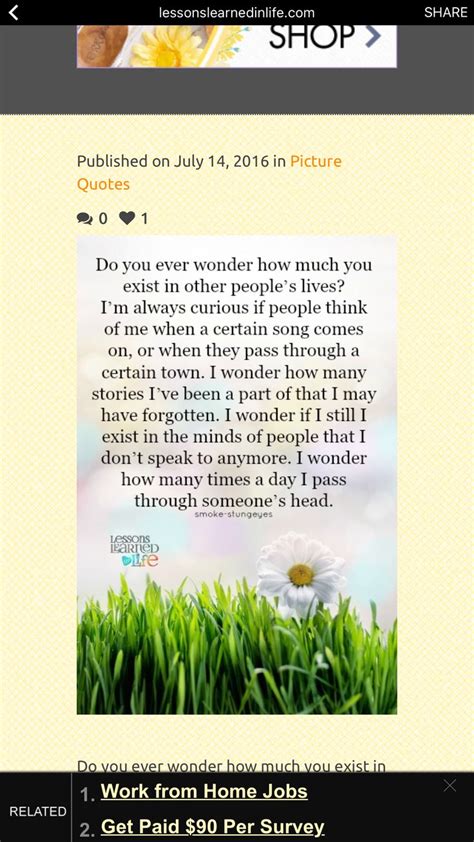 Think Of Me Picture Quotes Truth Wonder Songs Life Song Books