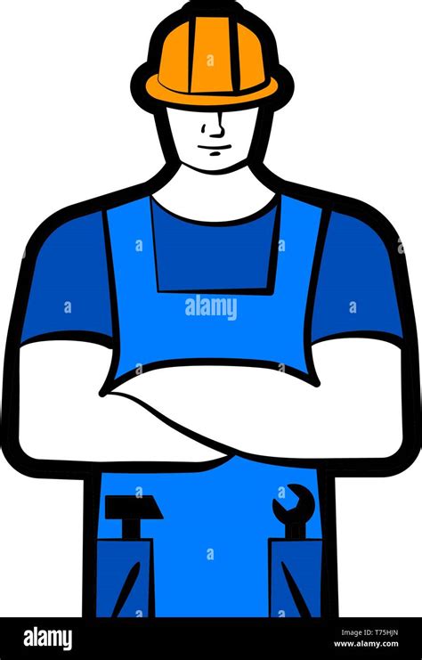 Construction Worker Vector