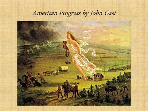 Ppt American Progress By John Gast Powerpoint Presentation Id1961867