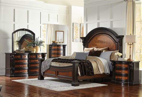 Badcock home furniture & more not only deals with top quality home furnishings, but also with best appliances and electronic equipments. ELIZABETH MANOR 5 PIECE QUEEN BEDROOM GROUP | Badcock Home ...