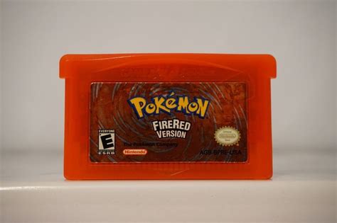 Pokemon Firered Version Nintendo Game Boy Advance Gba 2004 Original