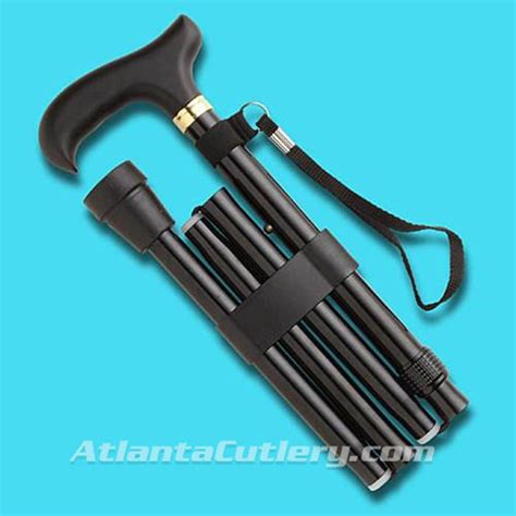 With comfortable canes with seats, you will always be prepared with a convenient place to rest. Royal Collapsible Folding Walking Cane