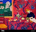 La habitación roja, armonía en rojo, por Henri Matisse, 1908, el Museo ...