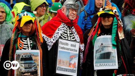 Carnival Themed Protests Against Climate Change Dw 11112017