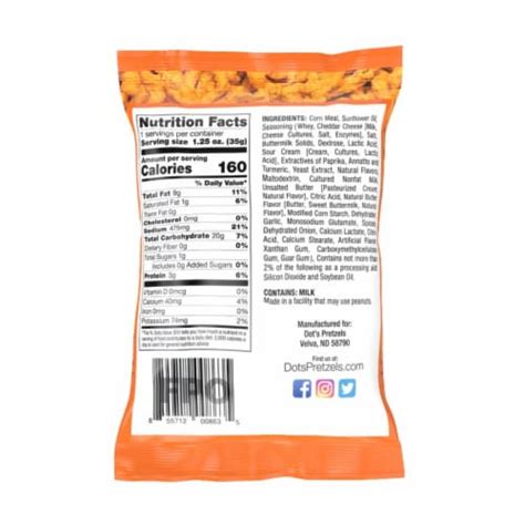 Dot S Homestyle Pretzels Baked Cheese Curls 1 25 Oz Fry’s Food Stores