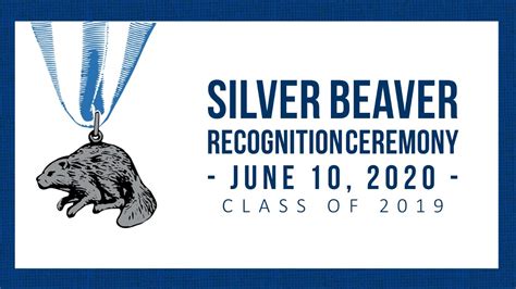 2020 Silver Beaver Award Ceremony Youtube