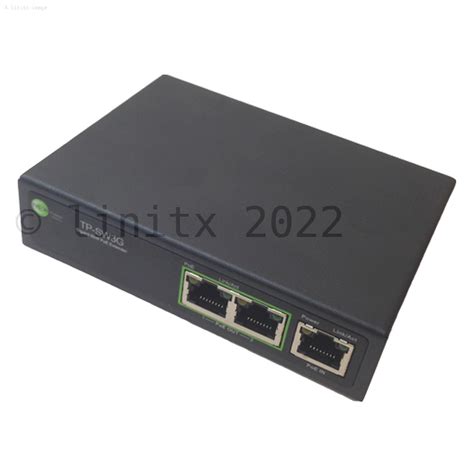 Tycon 3 Port Gigabit 8023afat Poe Switchextender Tp Sw3g