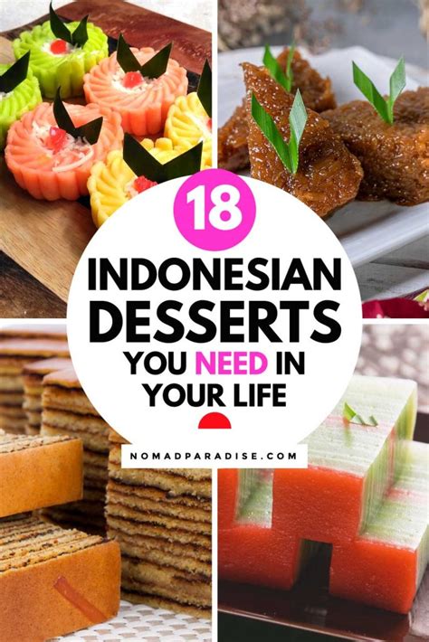 18 Most Popular And Traditional Indonesian Desserts Nomad Paradise