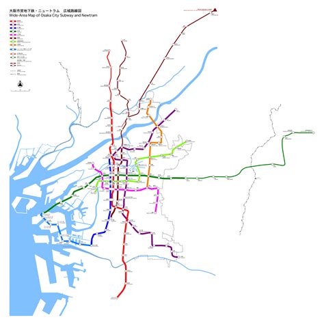 Osaka Metro Metro Maps Lines Routes Schedules