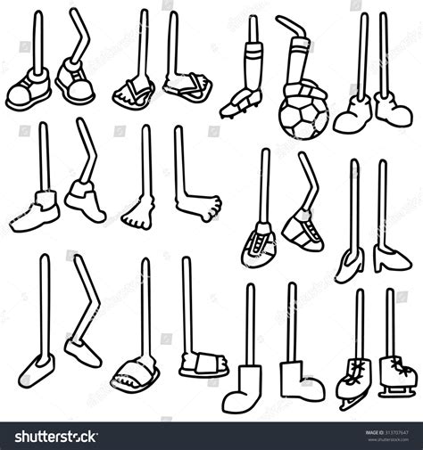 Cartoon Legs Svg