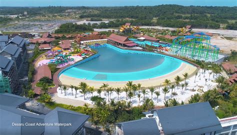 Residents and visitors to can look forward to exciting spills and thrills at one adventure waterpark is truly a hidden gem in johor's desaru coast, which is curated as a new integrated destination resort in malaysia with a. Southeast Asia's Largest Wave Pool Is Just 2 Hours From ...