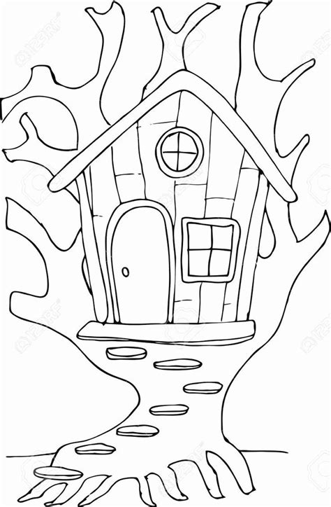 At logolynx.com find thousands of logos categorized into thousands of categories. Tree House Coloring Pages Print in 2020 | House colouring ...