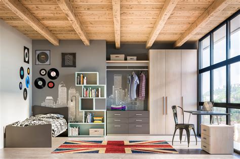 Si sa la camera da letto deve essere arredata con cura e ogni minimo dettaglio non deve essere assolutamente trascurato: Camere Ragazzi - Progetto Notte Young - furlan mobili