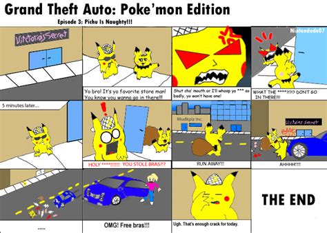 Grand Theft Auto Pokemon Edition Comic 3 By Nintendude07 Fanart Central