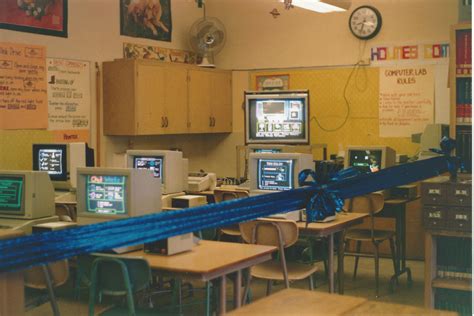 Grand Opening Of My Elementary Schools Computer Lab In 1992 Computers