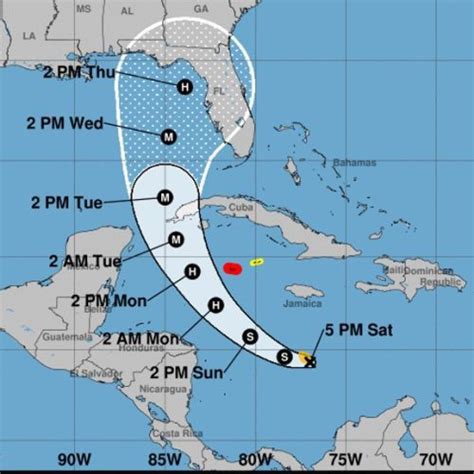 Tropical Storm Watch Discontinued For Jamaica Loop Cayman Islands Tempo Networks