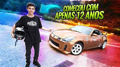 Conheci O Piloto De Drift Mais Jovem Do Brasil Youtube