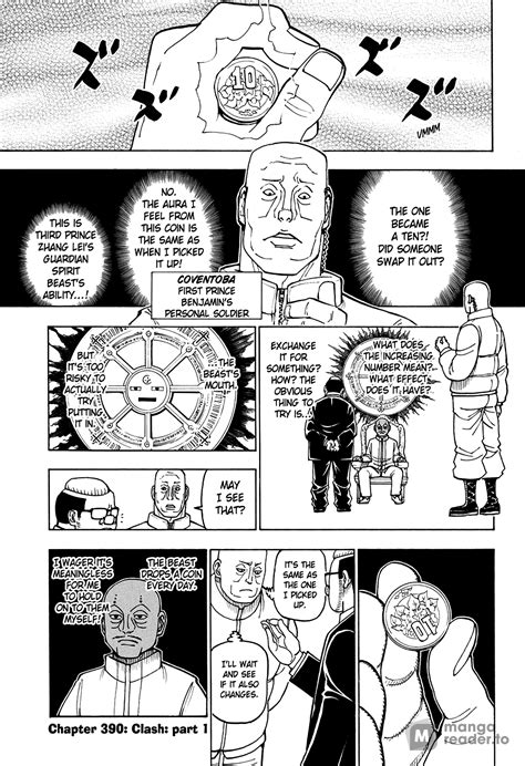 Hunter X Hunter Chapter 390 Hunter X Hunter Manga Online