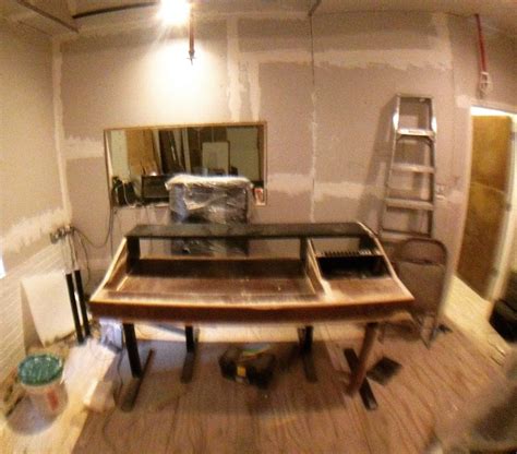 See more ideas about diy office, diy office desk, desk. DIY recording studio desk | Studio desk, Recording studio desk, Home decor