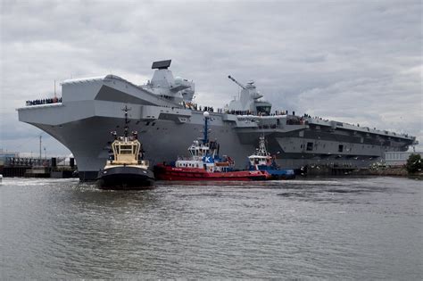 Hms Queen Elizabeth Britains Biggest Ever Warship Set To Return To Uk