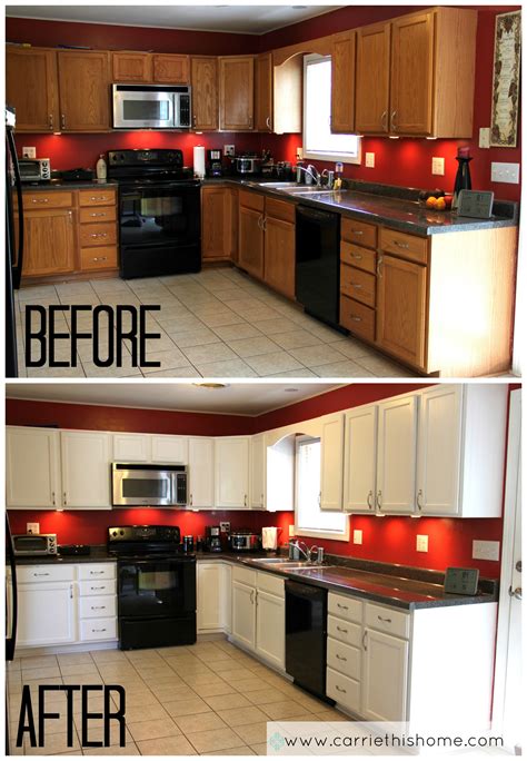 If i can only teach you one thing from this whole post it's to never under estimate the power of paint. How To Paint Cabinets