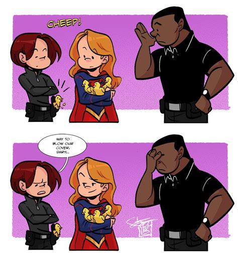 Sarah Leuver On Twitter Another Silly Supergirl Comic Based On A