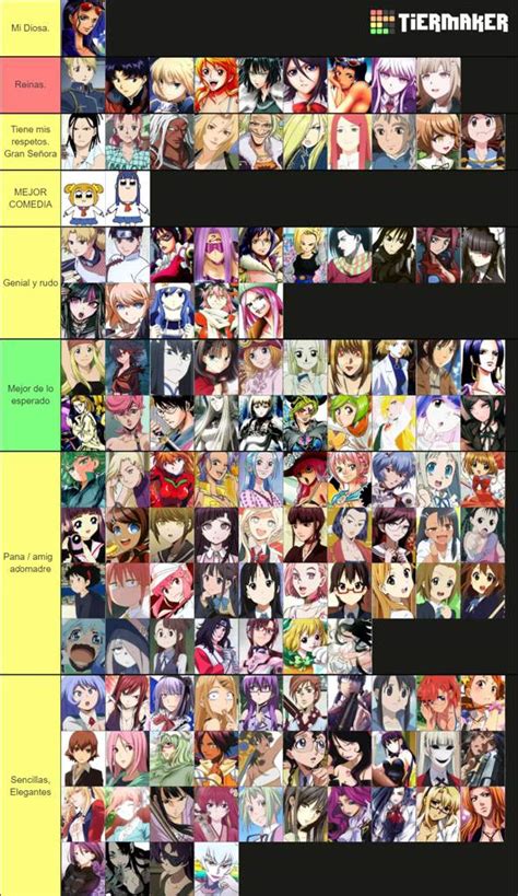 Top Personajes Favoritos Femeninos Del Anime •anime• Amino