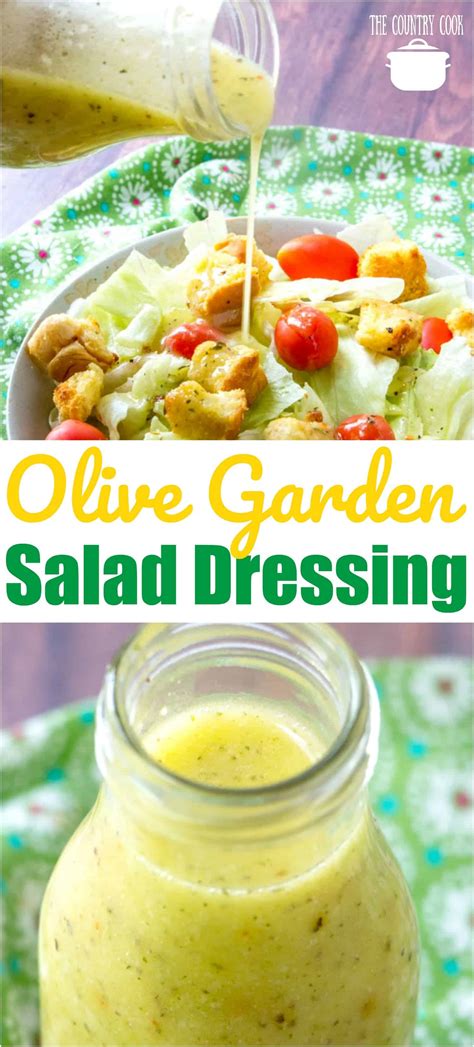 Instructions chill one salad bowl in freezer for at least 30 minutes. Olive Garden Salad Dressing - The Country Cook