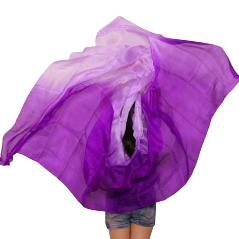 Silk Veils 100 Real Silk Belly Dance Veil Bellydance Accessory Hand Scarf Shawls Customized