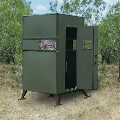 Fdbg Xtreme Ground Deer Blind Single 4 X 4 With Full