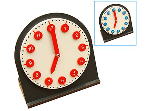 Clock With Movable Hands Eando Montessori