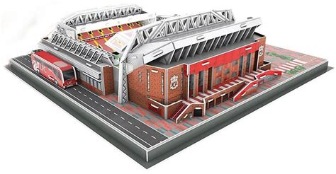 Paul lamond liverpool fc anfield stadium 3d puzzle. NANOSTAD 3D puzzle Stadion Anfield - FC Liverpool 142 ...