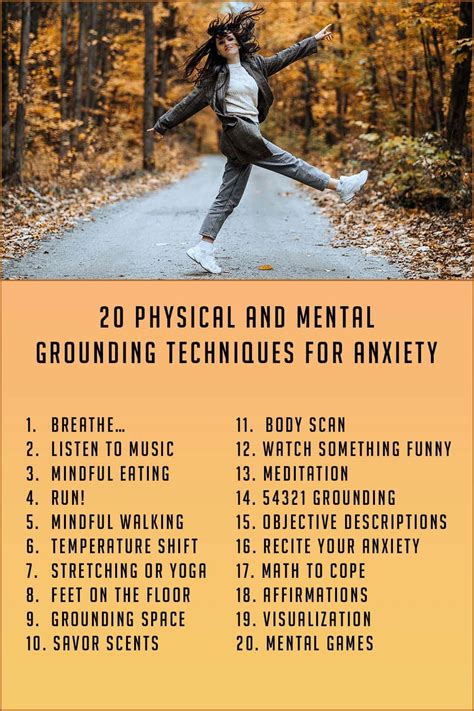 20 Physical Techniques And Grounding Exercises For Anxiety Revive