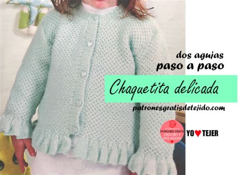 Tutorial para tejer abrigo para niño o niña en dos agujas (subtitles available). Chaqueta delicada para nenas de 2 a 4 años 🥰 | Crochet y ...