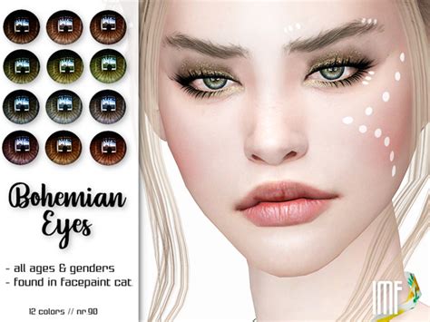 Imf Bohemian Eyes N90 By Izziemcfire At Tsr Sims 4 Updates