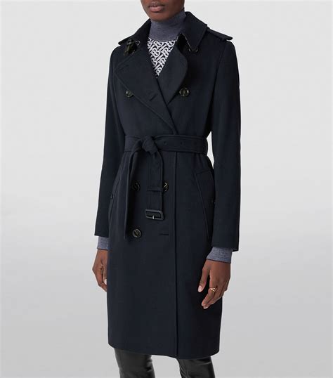 Burberry Cashmere Kensington Trench Coat Harrods Id