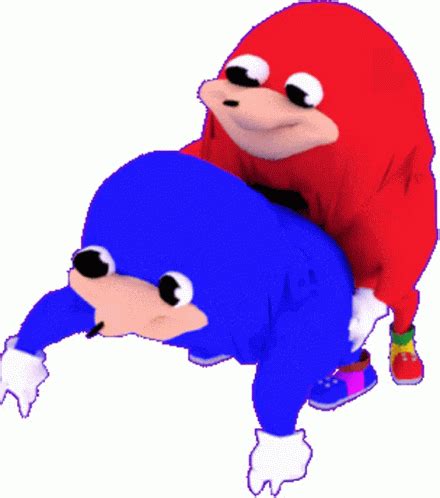 Ugandan Knuckles Sexy Time Sticker Ugandan Knuckles Sexy Time Nsfw