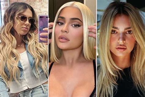 Blonde Hair Is The Most Popular Hair Color Of Summer 2020 Celebrities