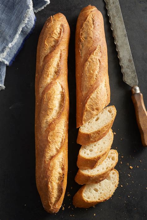 Classic Baguettes Bakealong King Arthur Flour Bread Recipes Homemade Baguette Recipe