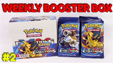 Ships from and sold by allyoumustusa. XY Evolutions Booster Box Opening Pokemon TCG 36 Booster ...
