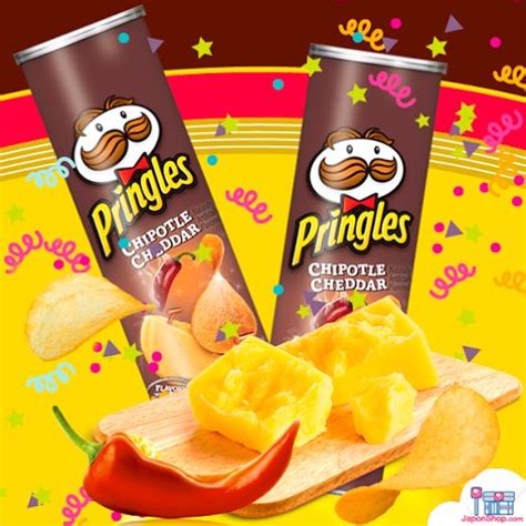 Novedad Pringles Genuine Chipotle And Cheddar Go