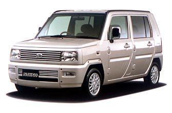 Daihatsu Naked рестайлинг 2002 2003 хэтчбек 5 дв 1 поколение