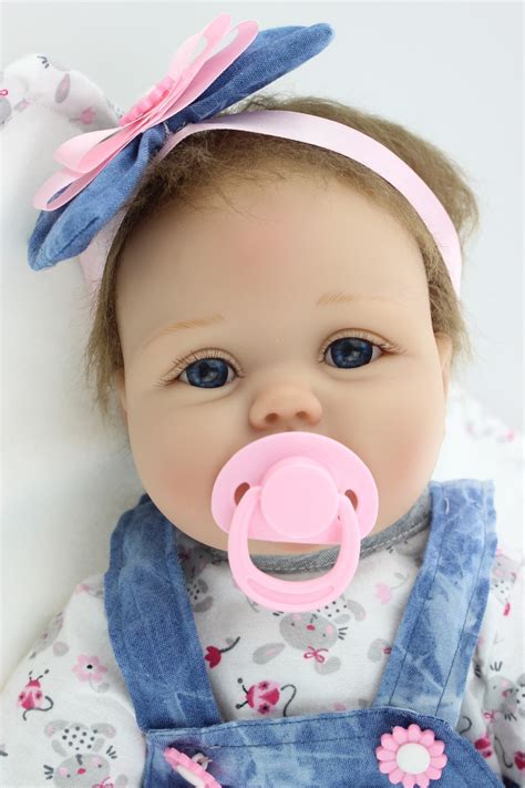 55cm Silicone Reborn Baby Doll Toys Lifelike Interactive Handmade Alive