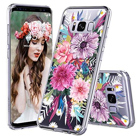 Mosnovo Galaxy S8 Case Galaxy S8 Case For Girls Blossom Floral Flower